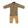 Beige Cotton Print