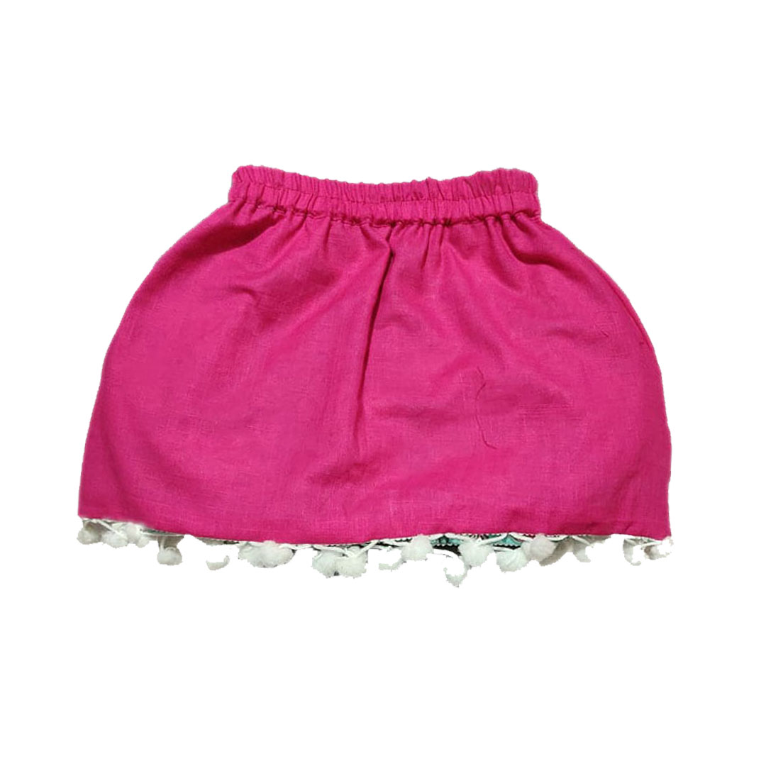 blue reversible skirt 2