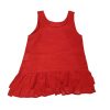 jute red frock