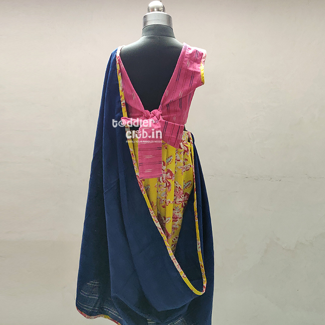 pink yellow blue back